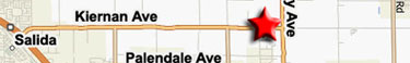 Modesto Transmission - Location map